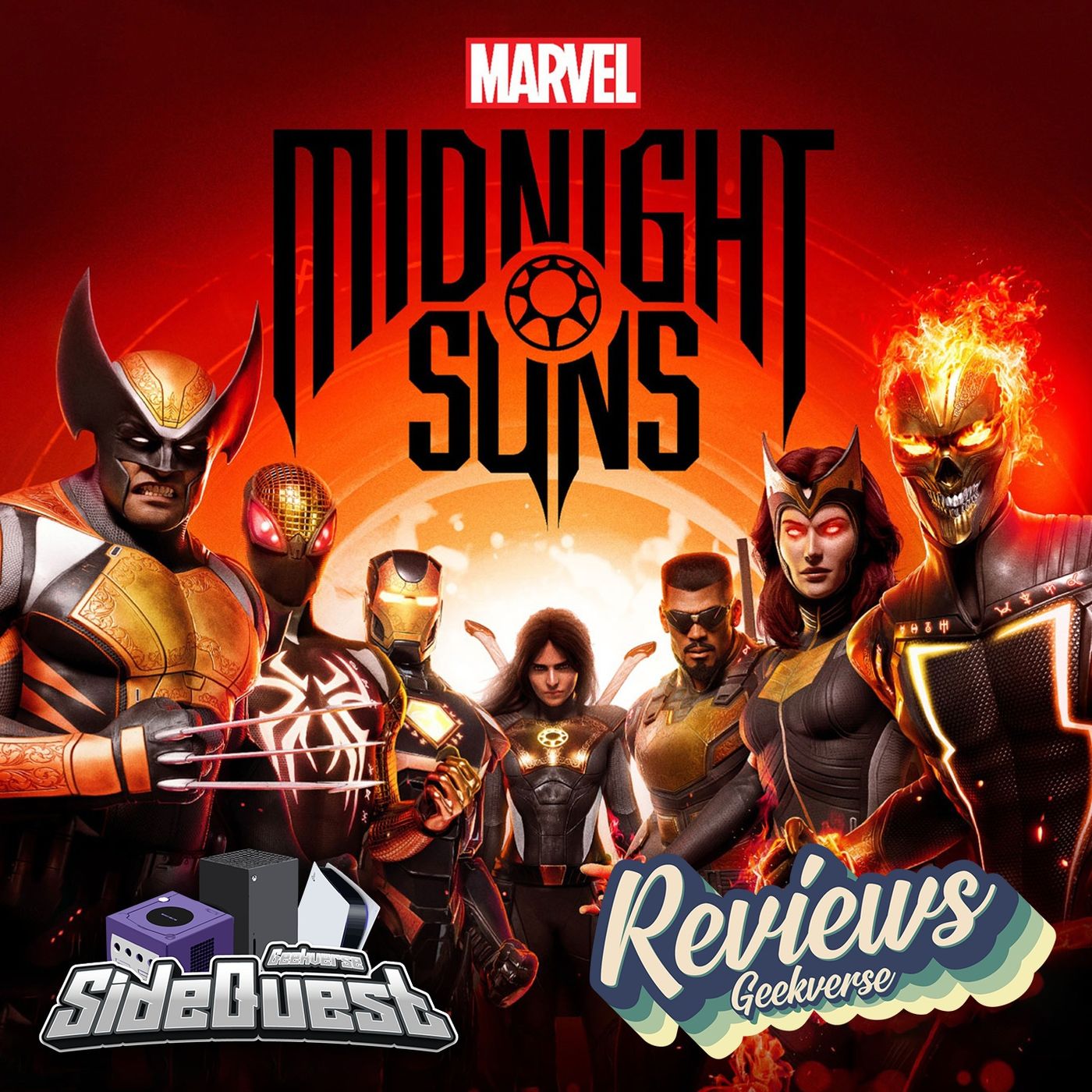 cover of episode Marvel's Midnight Suns Review, the next best Marvel game? Sidequest