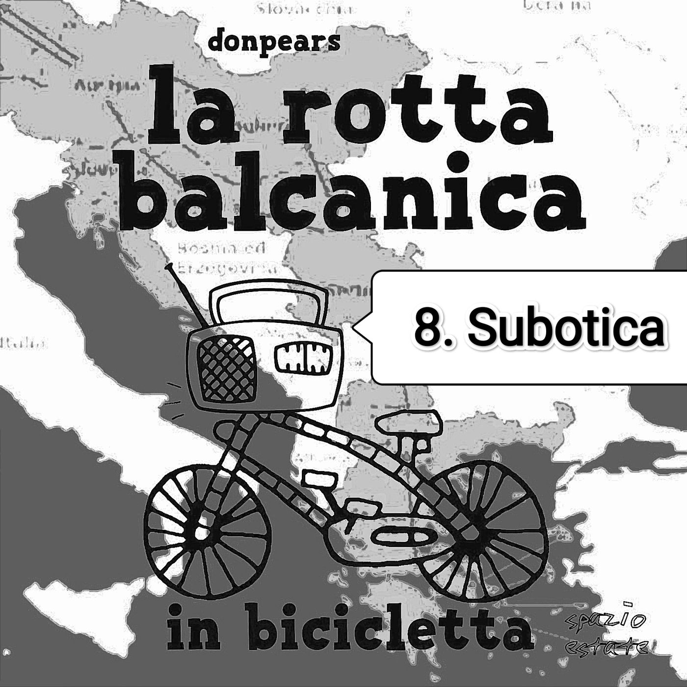 La rotta balcanica in bicicletta