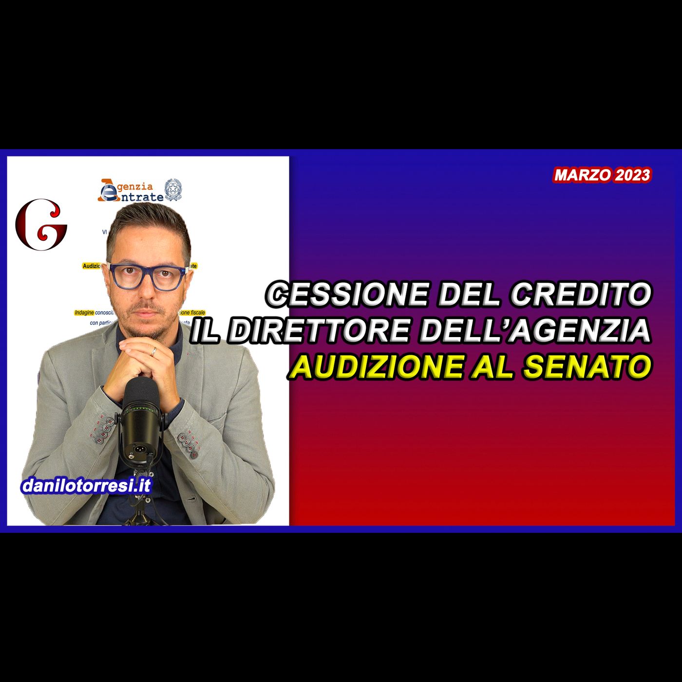 Cessione del credito: il Direttore dell’Agenzia delle entrate in audizione al Senato episode artwork