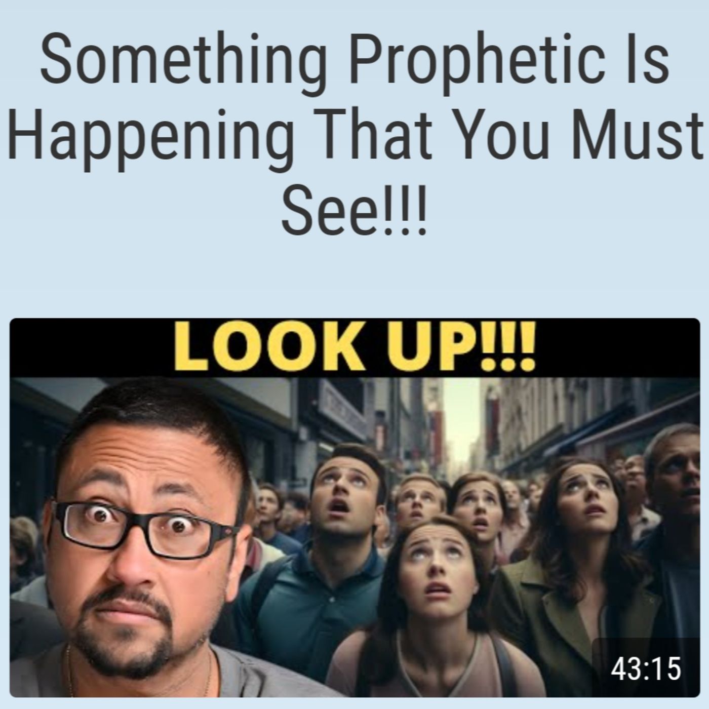 Something Prophetic Is Happening That You Must See!!! episode artwork