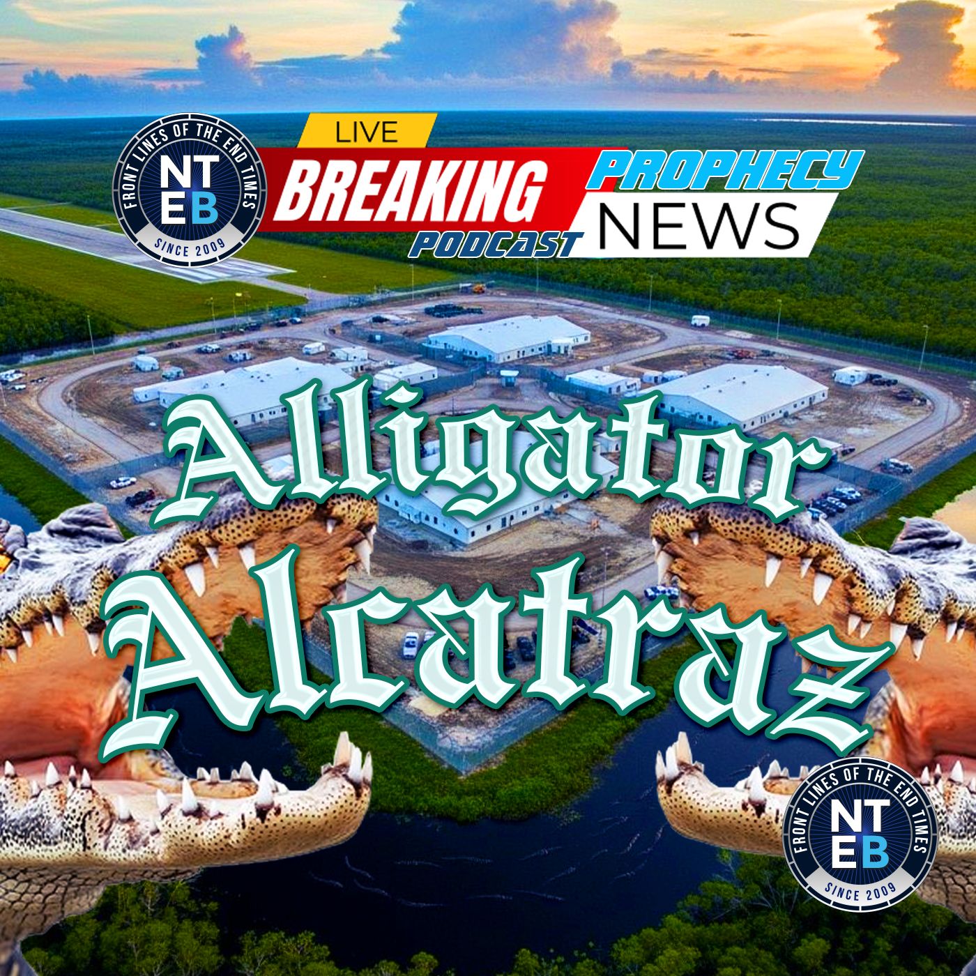 Florida Gets Ready To Open 'Alligator Alcatraz' In The Everglades episode artwork