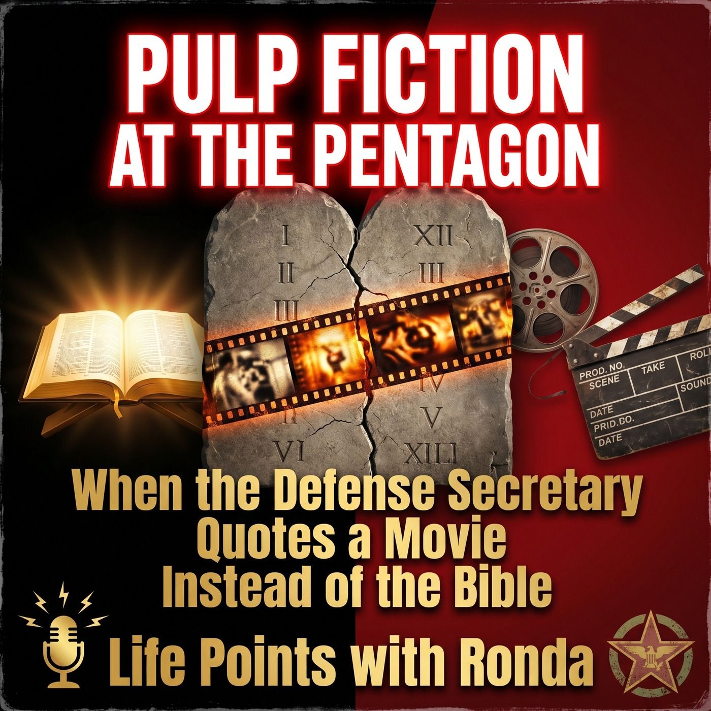 Pete Hegseth Quotes Pulp Fiction as a Bible Verse at the Pentagon! | Life Points with Ronda episode artwork
