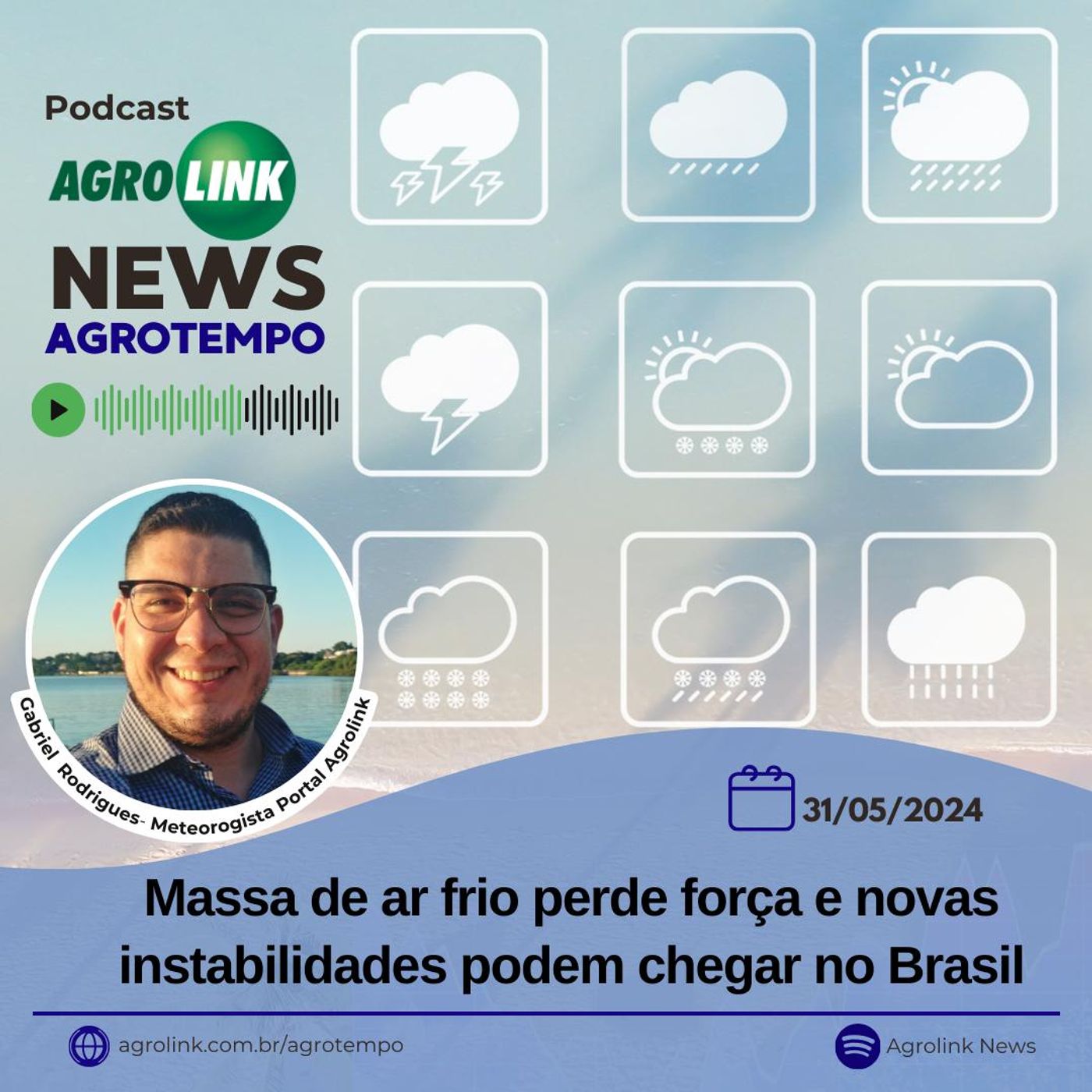 Agrotempo: previsões meteorológicas