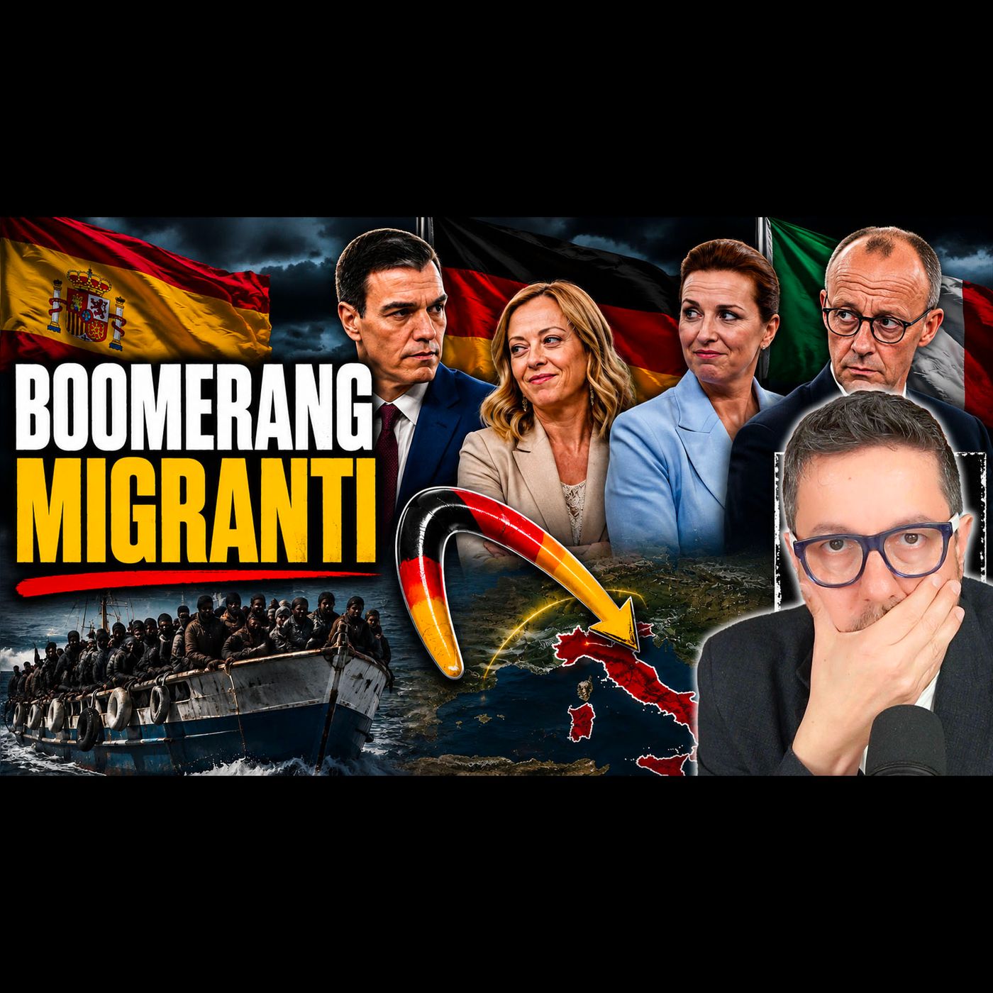 LA GERMANIA RISPEDISCE I MIGRANTI IN ITALIA episode artwork