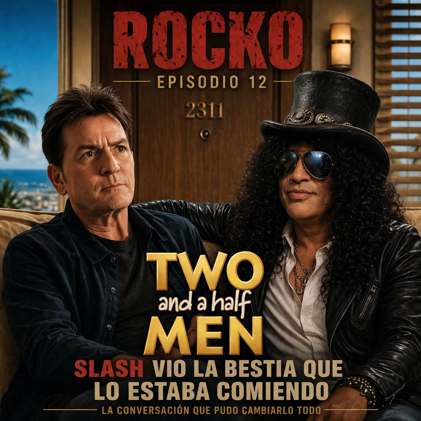 Cuando Slash vio en su momento mas oscuro a Sheen episode artwork
