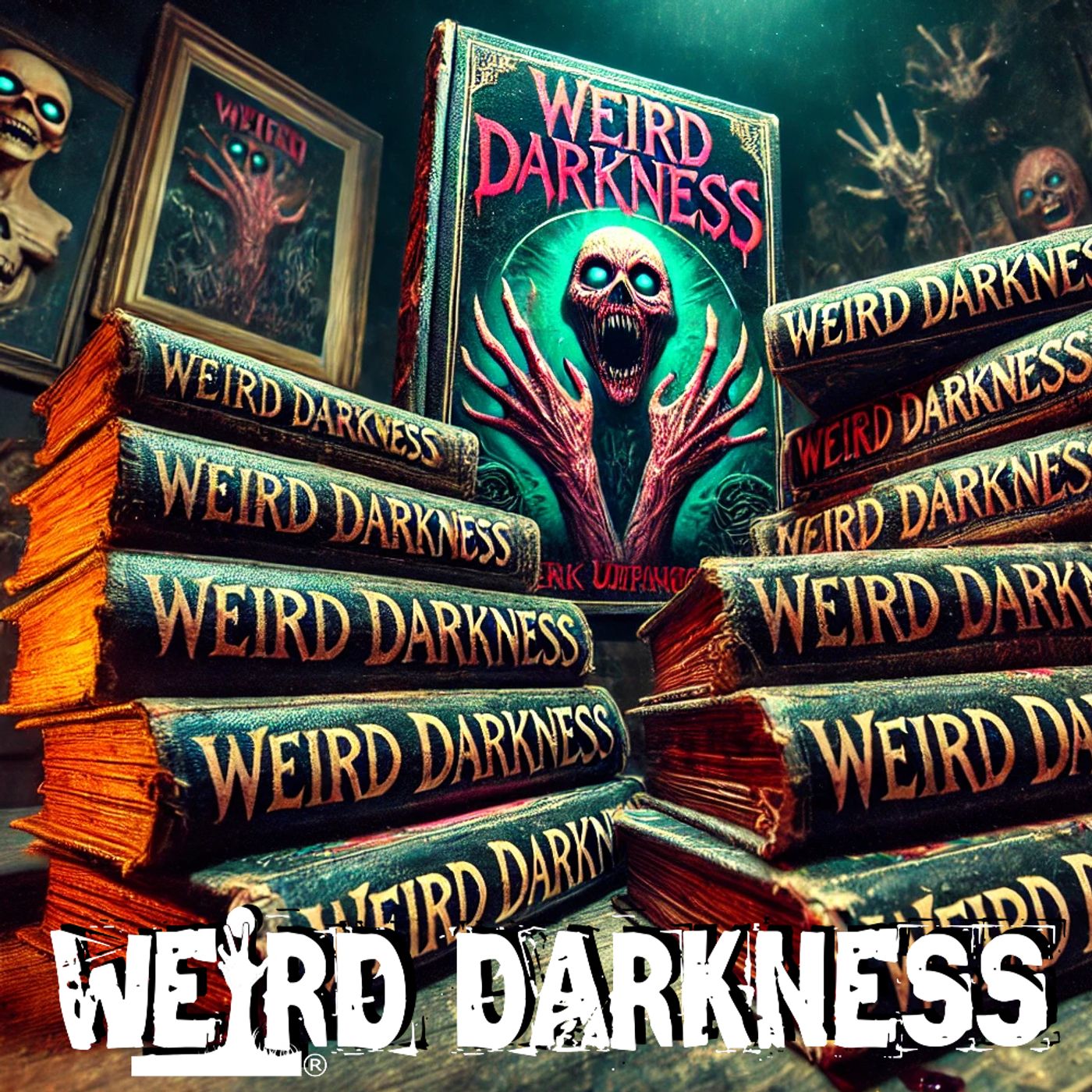 “CAN READING ABOUT THE PARANORMAL BE DANGEROUS TO YOUR SOUL?” plus More True Horrors! #WeirdDarkness - podcast episode cover