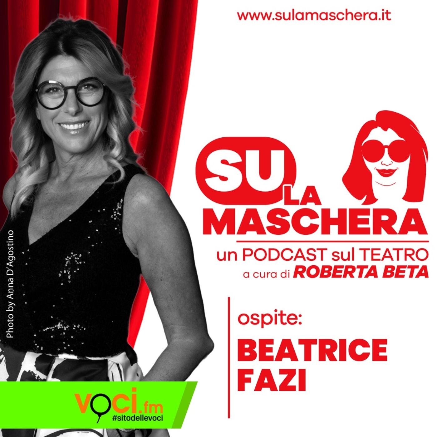 SU LA MASCHERA: Ospite Beatrice Fazi SU LA MASCHERA: Ospite Beatrice Fazi