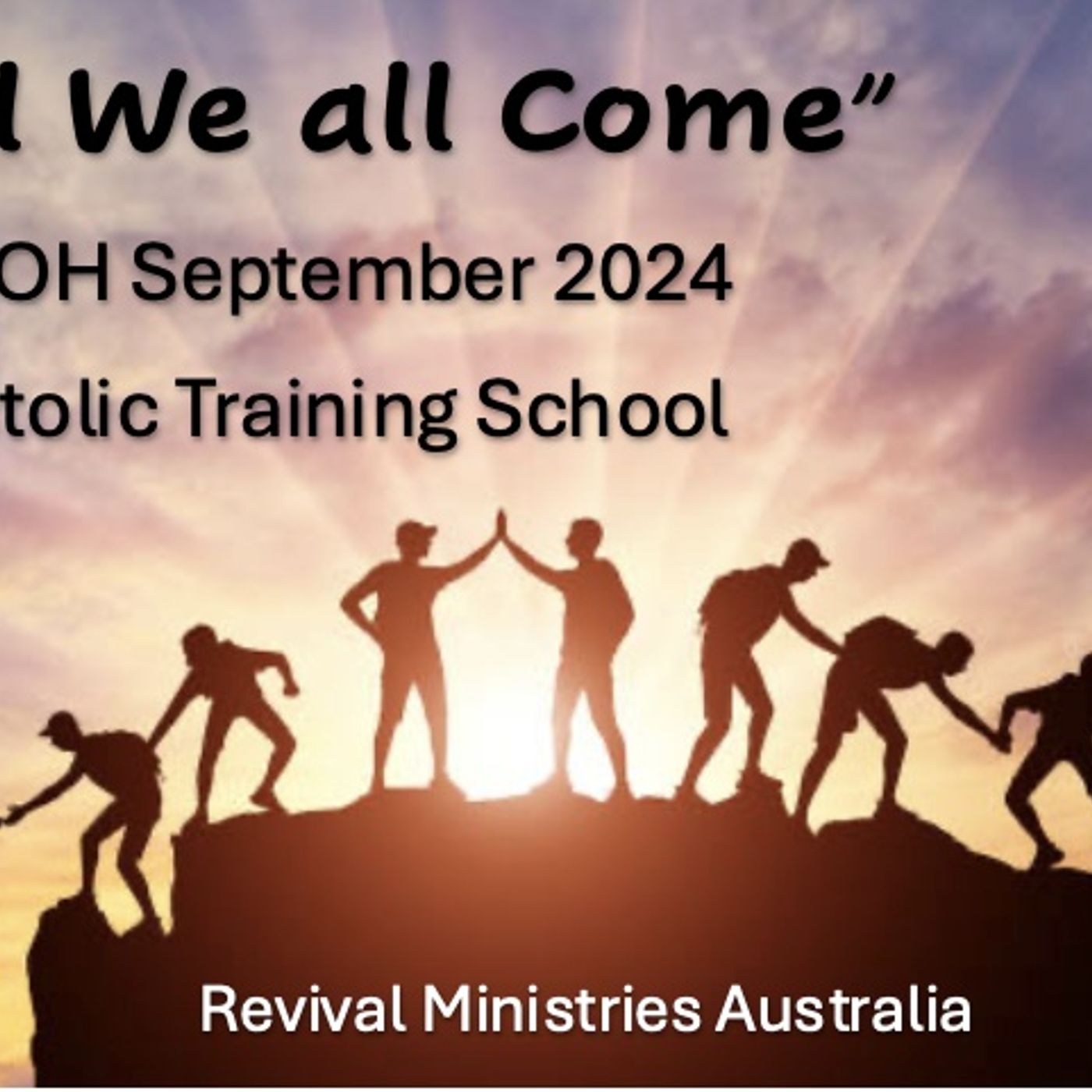 Until We All Come - September 2024