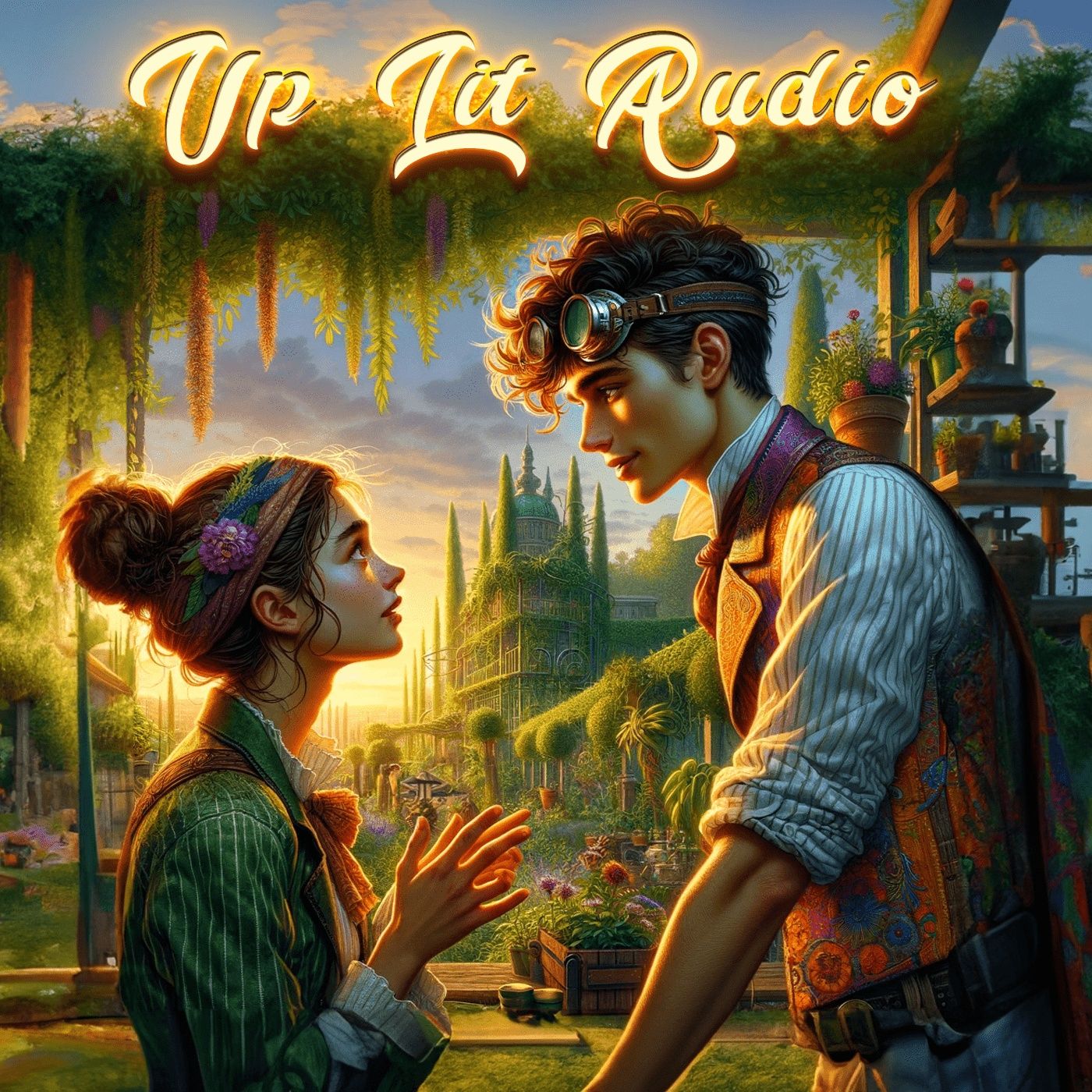 Solarpunk Meet Cute Romance - Flash Fiction episode artwork