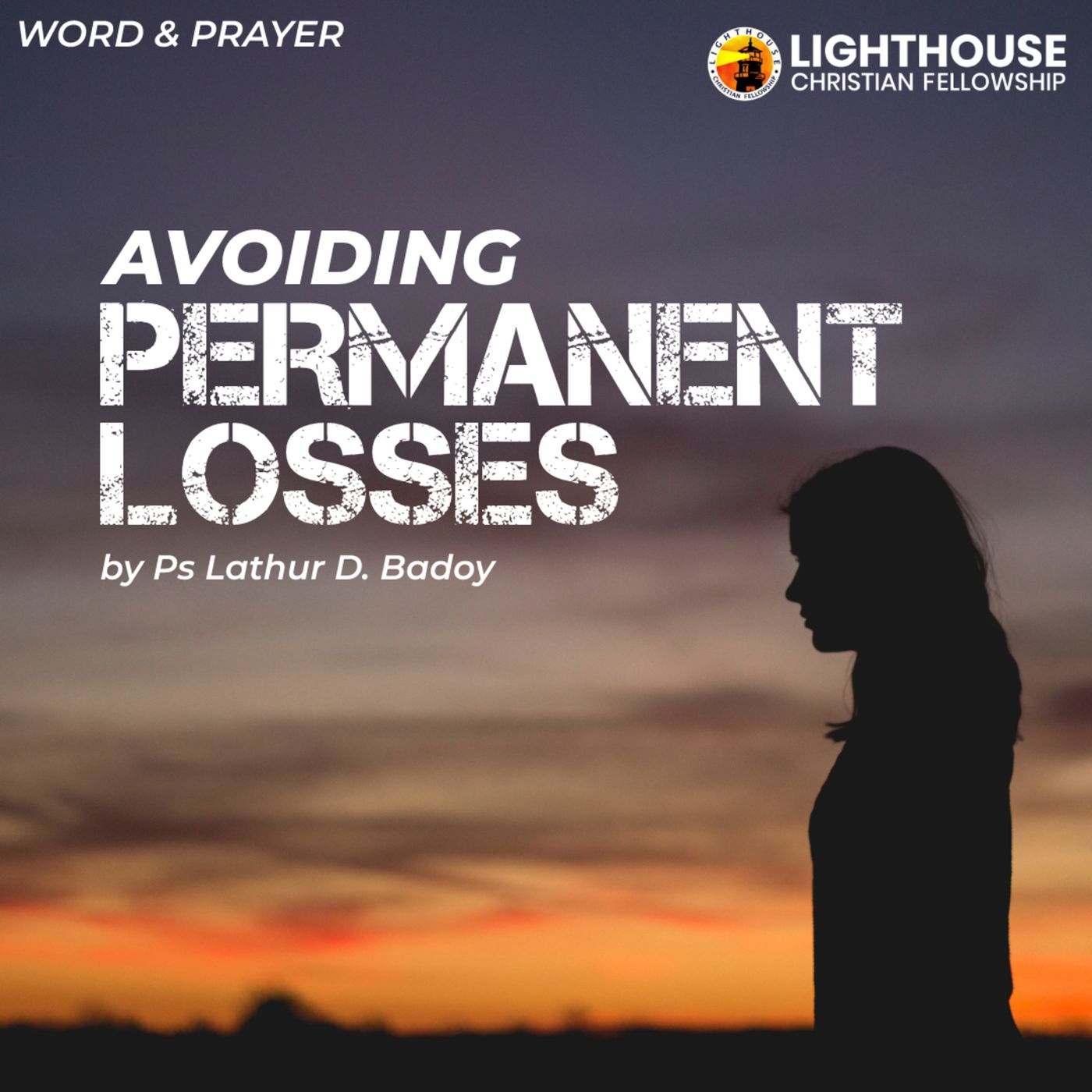 Avoiding Permanent Losses by Ps Lathur D. Badoy