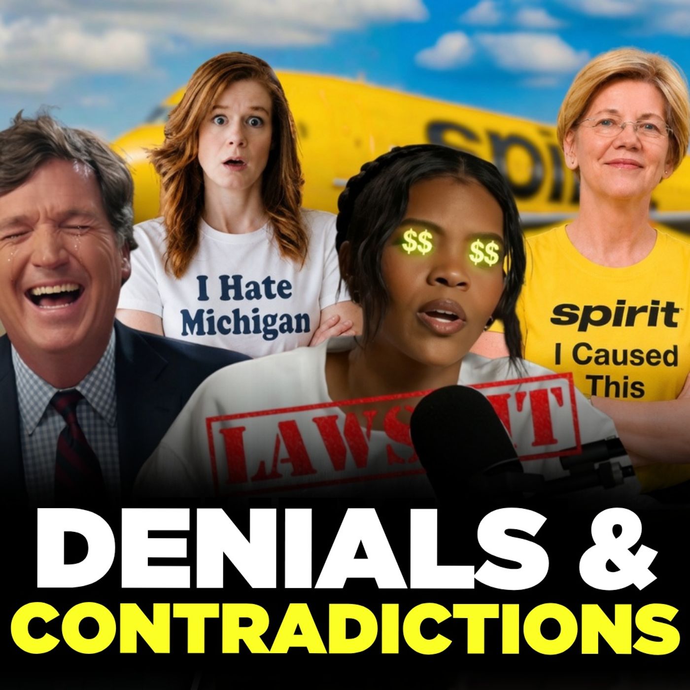 Tucker Carlson's Wild NYT Interview, Spirit Airlines Collapse & Candace Owens Lawsuit Chaos — Chicks on The Right - Conservative Politics & Culture Commentary cover
