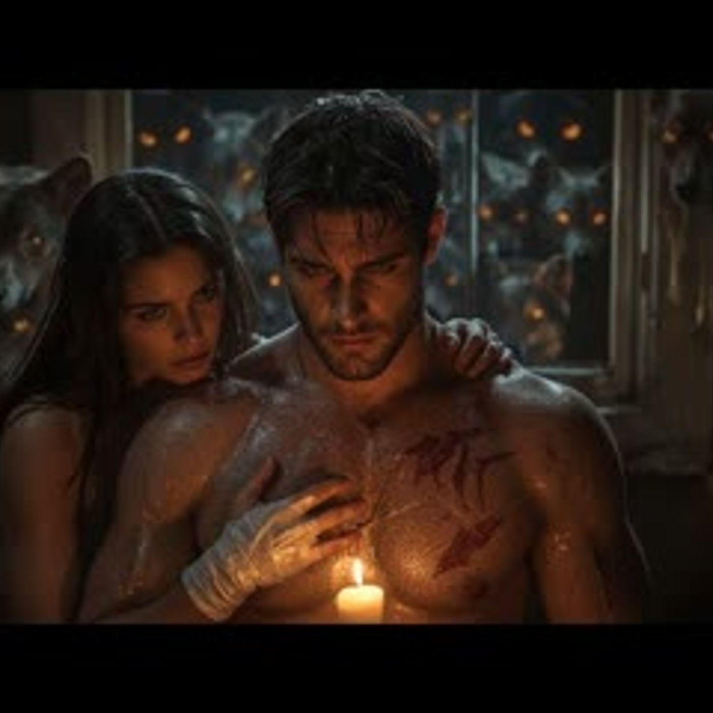 She bandaged the Alpha King Wounds — Next Day, 200 wolves surrounded her house Werewolf Romance