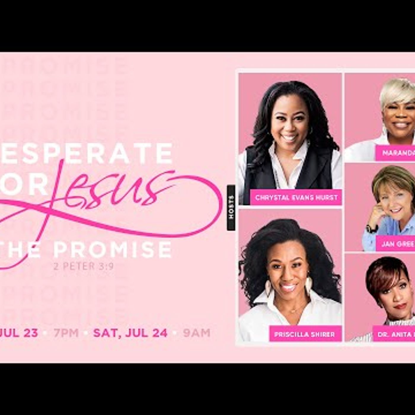 Priscilla Shirer - The Promise  x  Desperate for Jesus Women's Conference