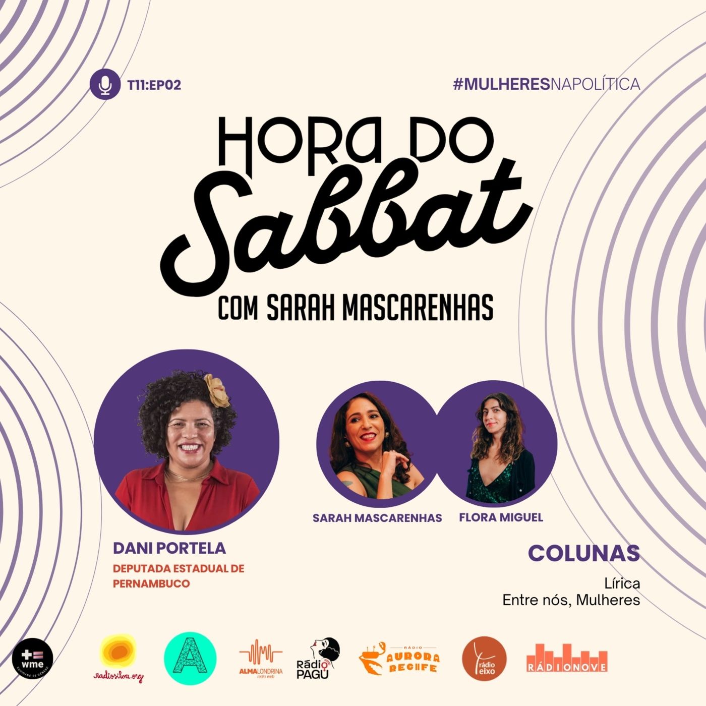 EP 02 - Mulher na Política com Dania Portela Dep. Estadual de PE episode artwork