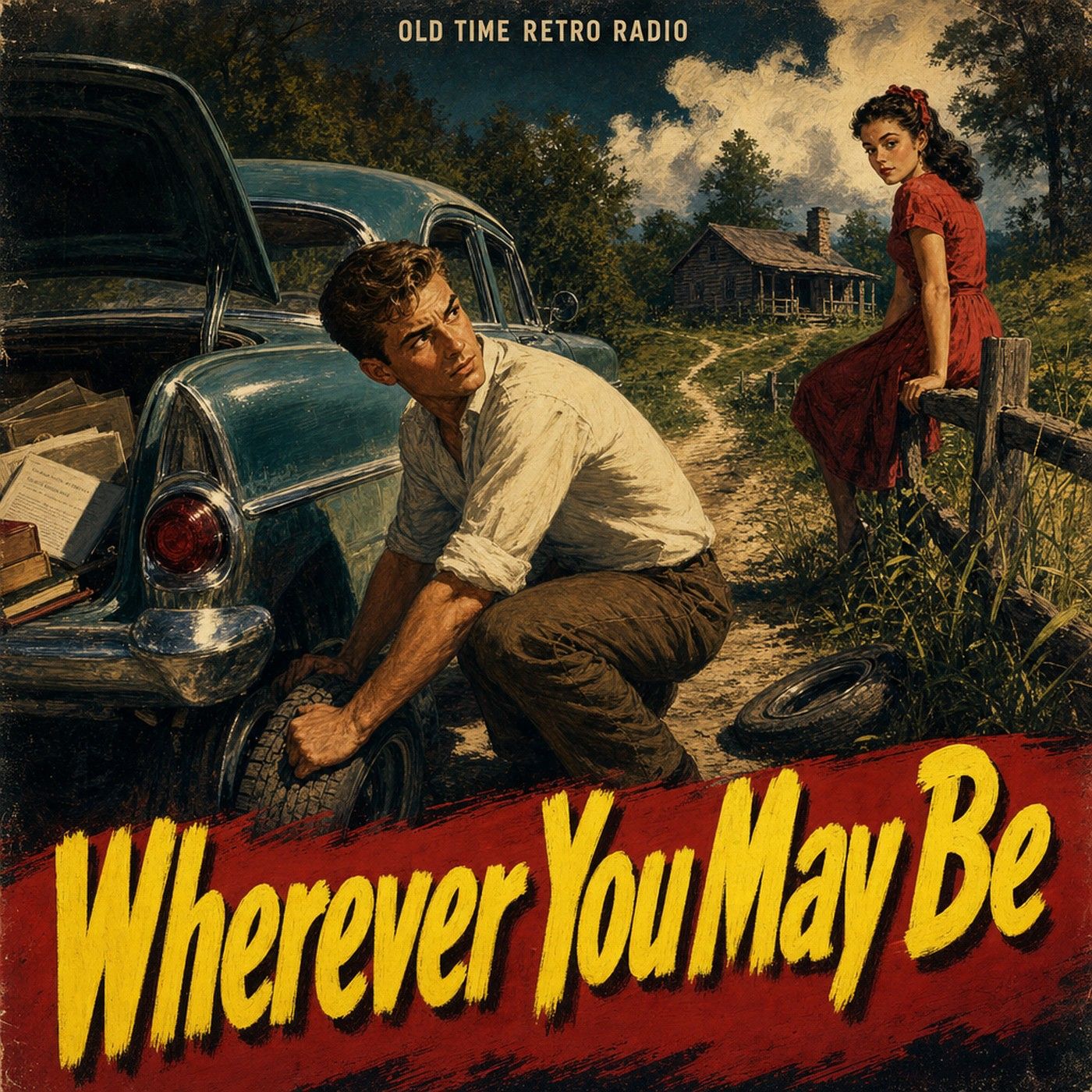 X Minus One - "Wherever You May Be" (Old Time Radio, 1956) episode artwork
