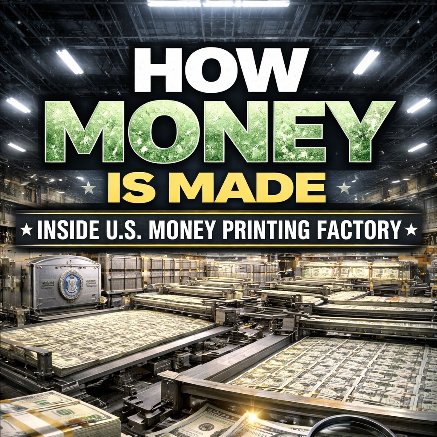 How Money is Made: Inside U.S. Money Printing Factory