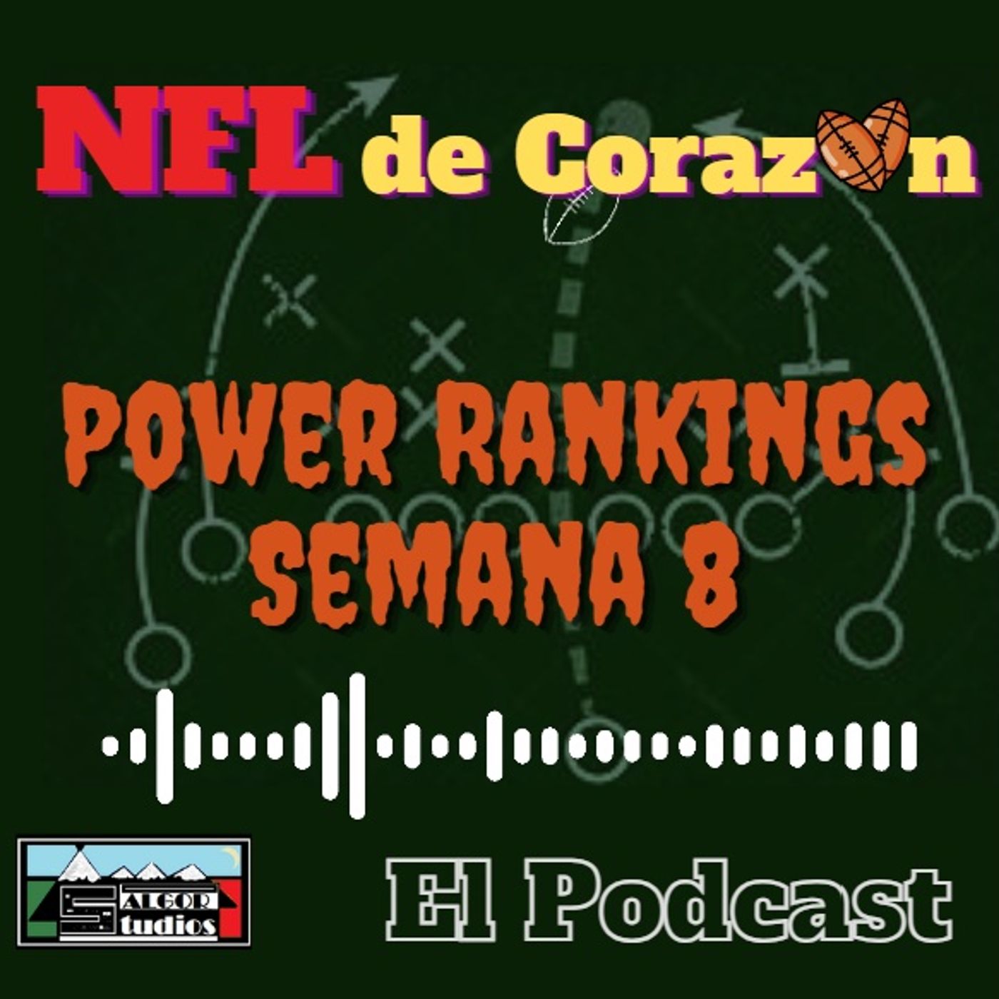 Portada de NFLocos de Corazon Podcast