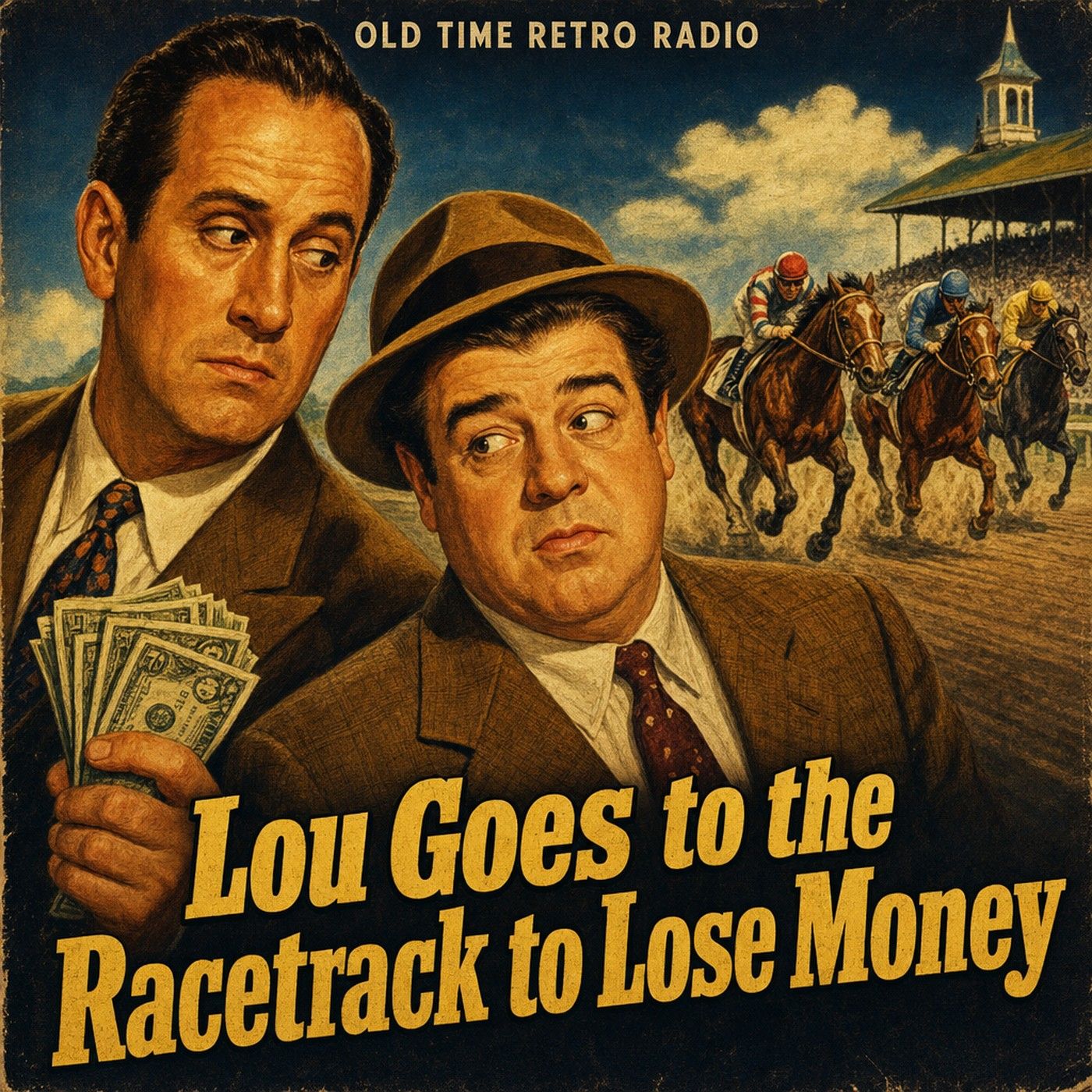 The Abbott And Costello Show - "Lou Goes to the Racetrack to Lose Money" (Old Time Radio, 1947) episode artwork