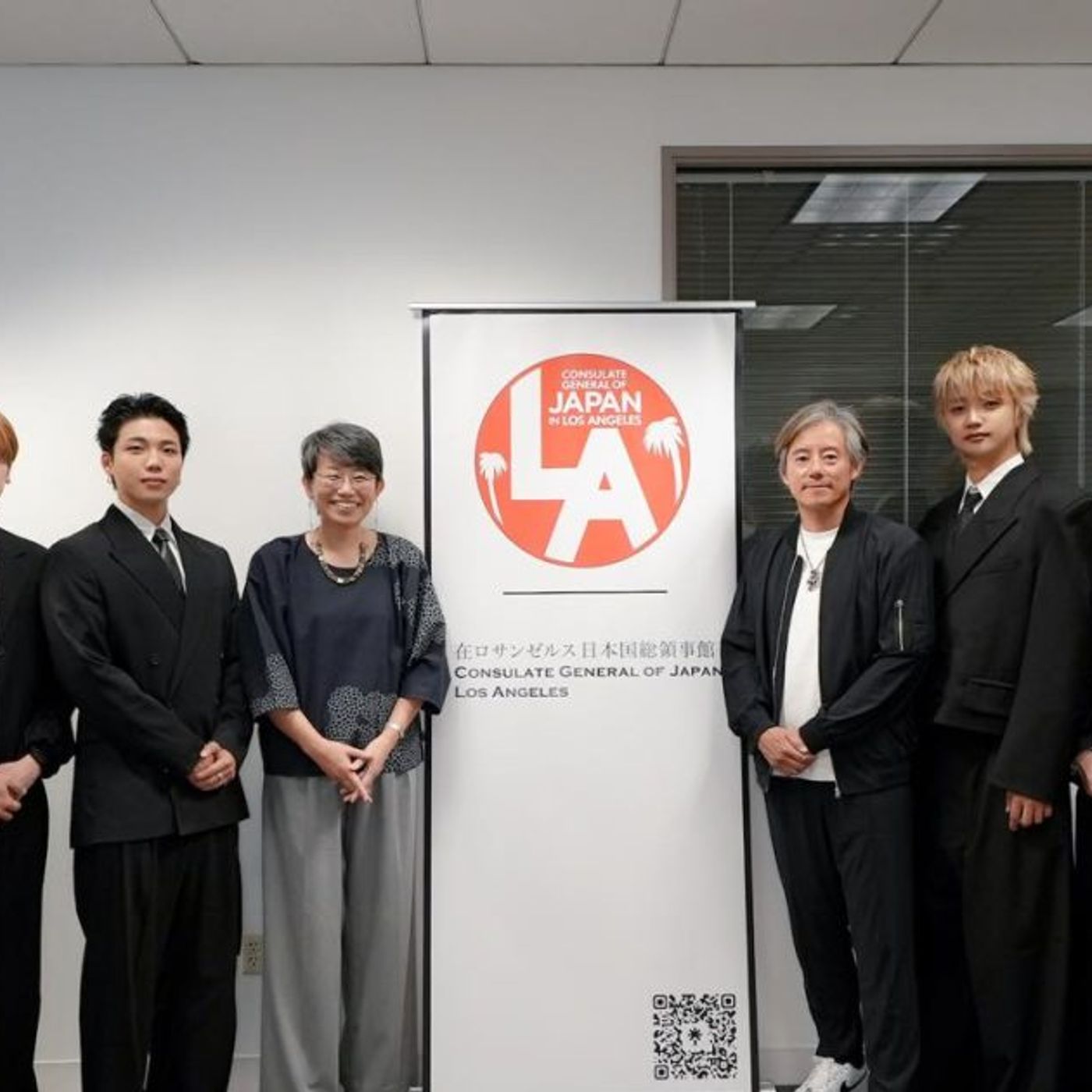 BE:FIRSTがロサンゼルス/ニューヨーク総領事館を表敬訪問！J-POPの未来について意見交換を実施