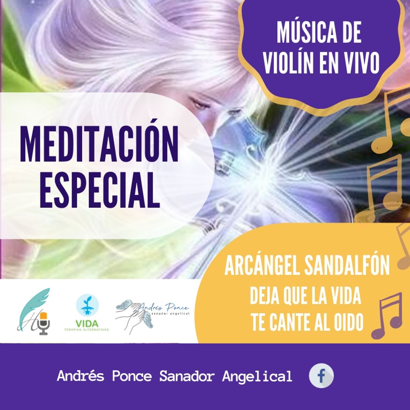 Meditación con Violín Sandalfon - Andrés Ponce episode artwork