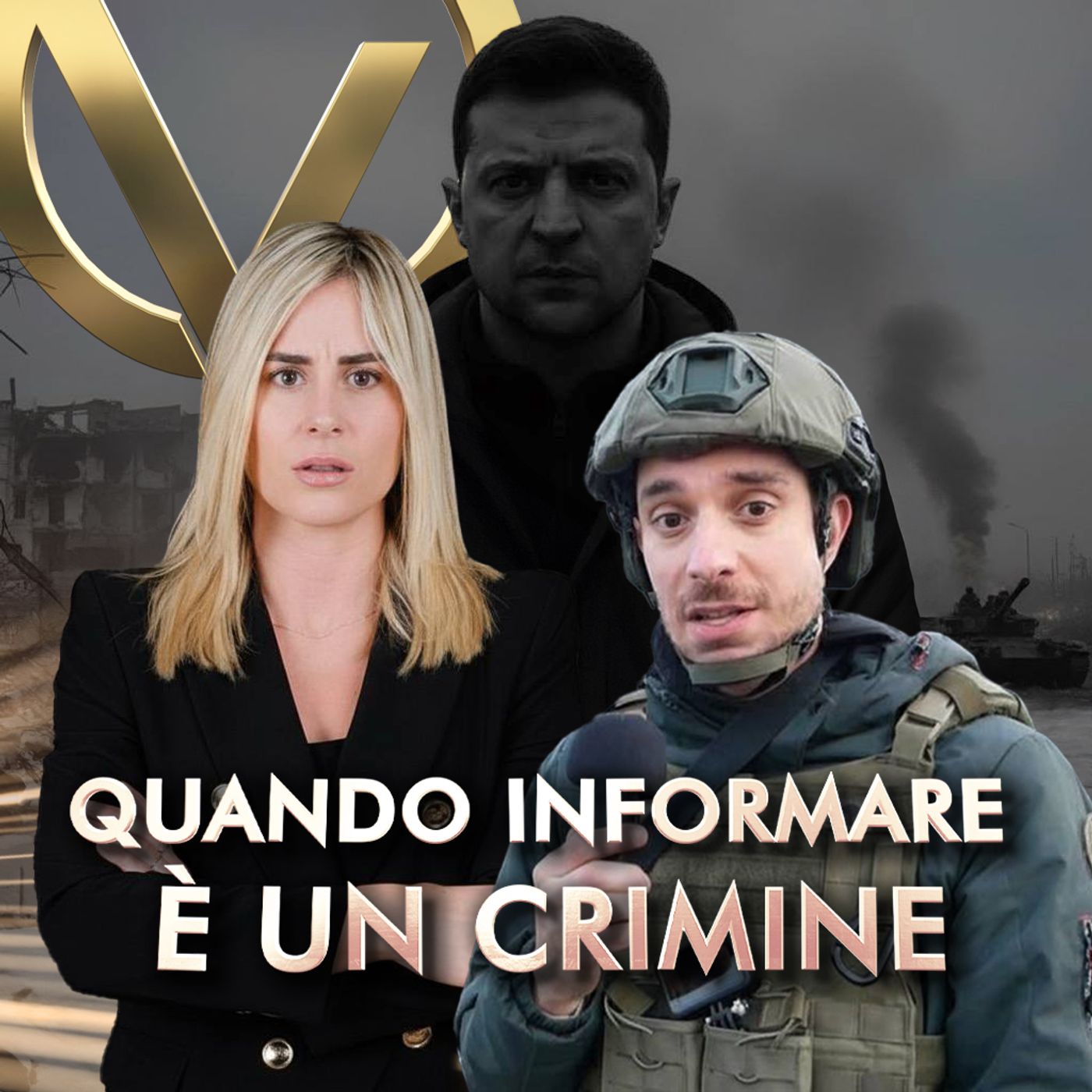 MI VOGLIONO "LIQUIDARE". Io nella LISTA NERA dei nemici dell'UCRAINA. Andrea Lucidi. episode artwork