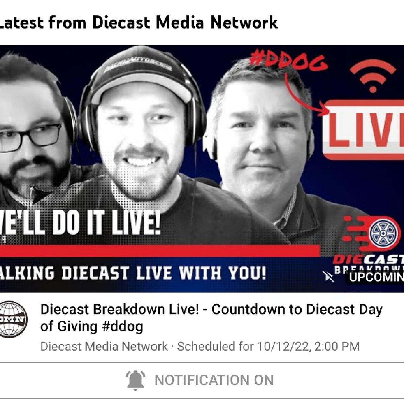 Episode 53 - DDOG Live diecast breakdown