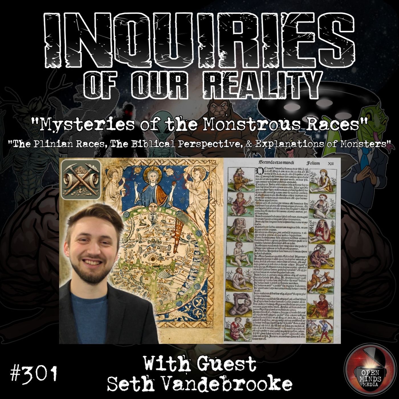 #301 "Mysteries of the Monstrous Races" with Seth Vandebrooke