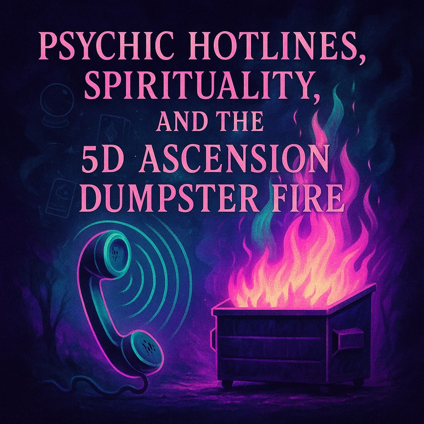 Psychic Hotlines, Spirituality, and the 5D Ascension Dumpster Fire