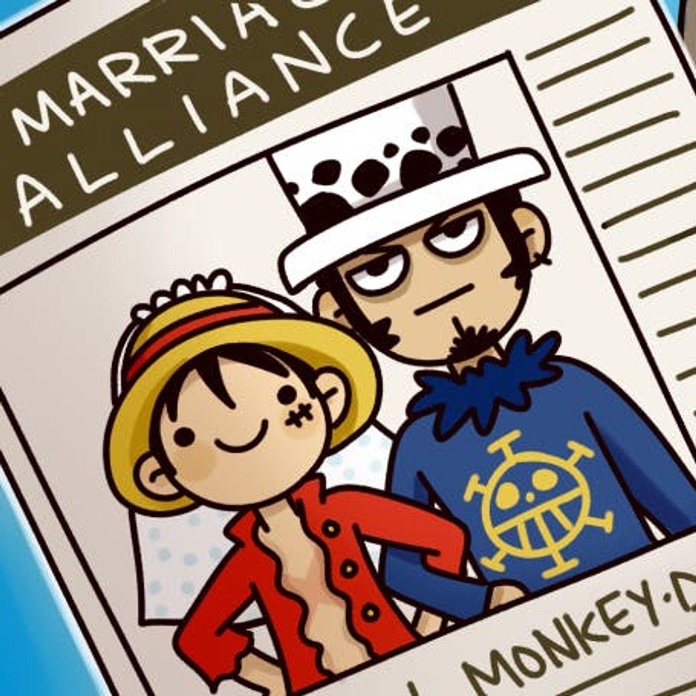 Episode 543, "Trafalgar Lawfully Married"