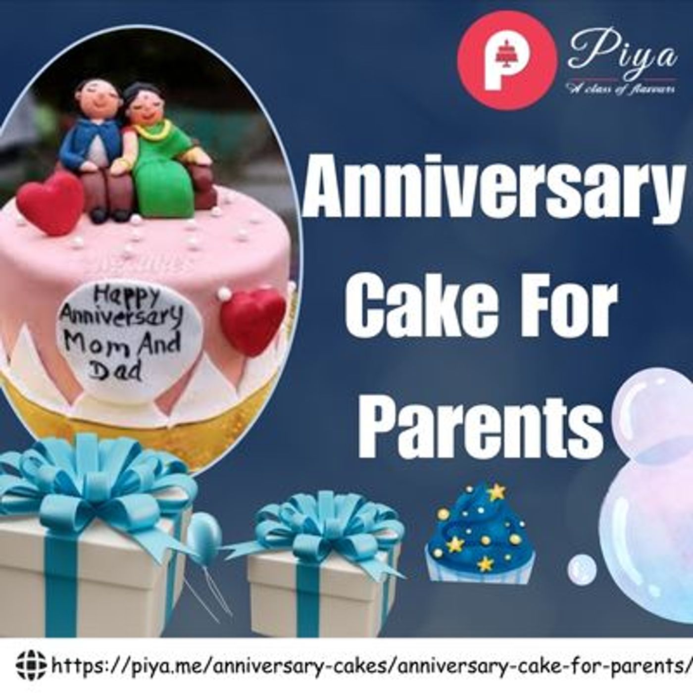 Buy a Perfect Anniversary Cake Online
