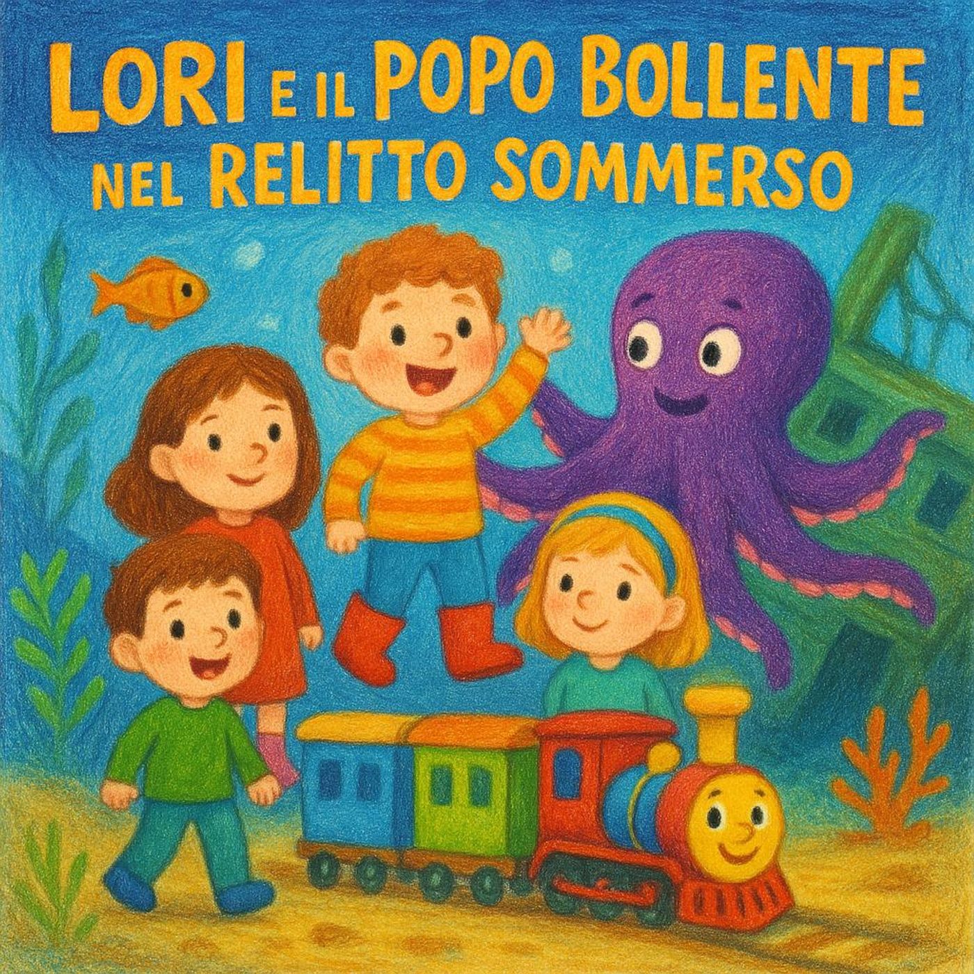 Lori e il Polpo Bollente nel Relitto Sommerso
