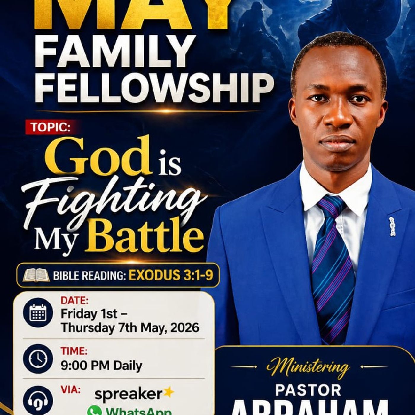 GOD IS FIGHTING MY BATTLE