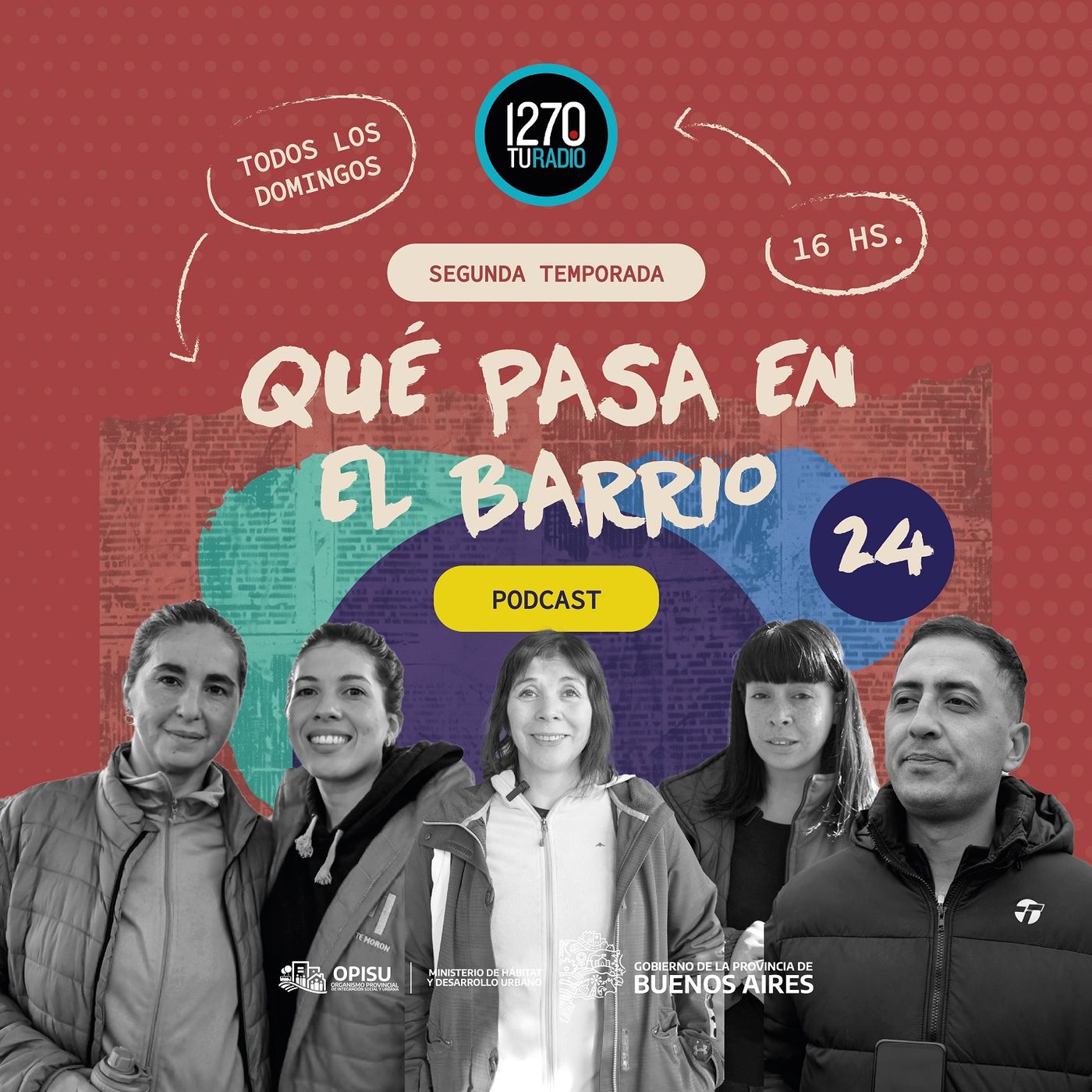 “Esta obra para el club es histórico.” Javier Gómez, presidente del club Claypole de Alte.Brown episode artwork