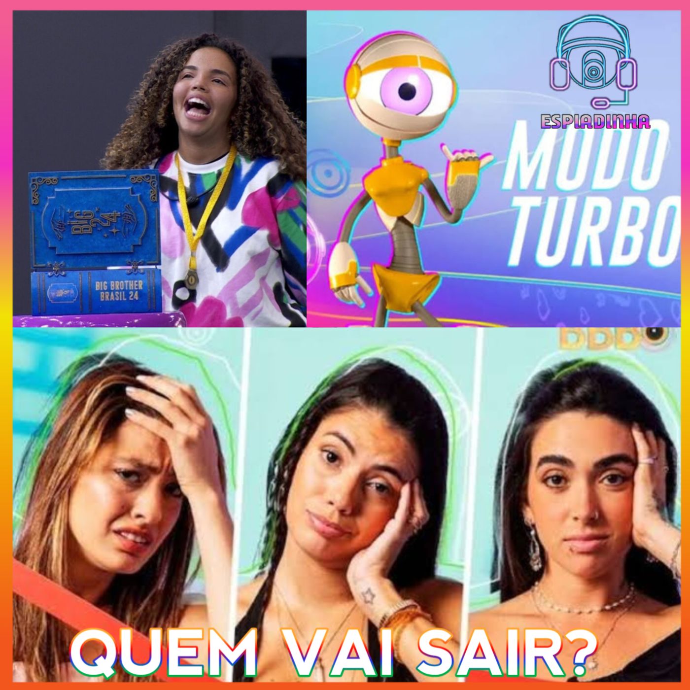 Beatriz, Fernanda ou Giovanna. Quem sai? + Começou o Modo Turbo da Final! | BBB 24