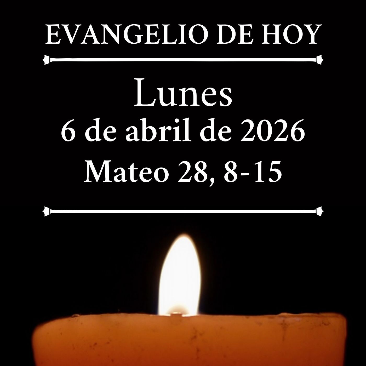 Evangelio del lunes 6 abril de 2026 - «Alegraos» episode artwork