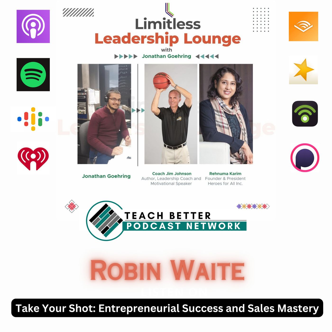 Take Your Shot: Entrepreneurial Success and Sales Mastery with Robin Waite