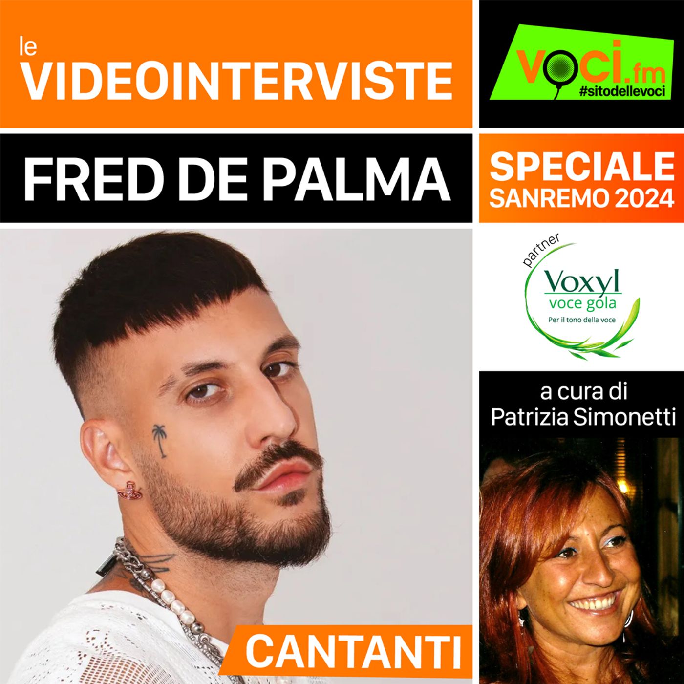 SPECIALE SANREMO 2024: FRED DE PALMA su VOCI.fm - clicca PLAY e ascolta l'intervista episode artwork
