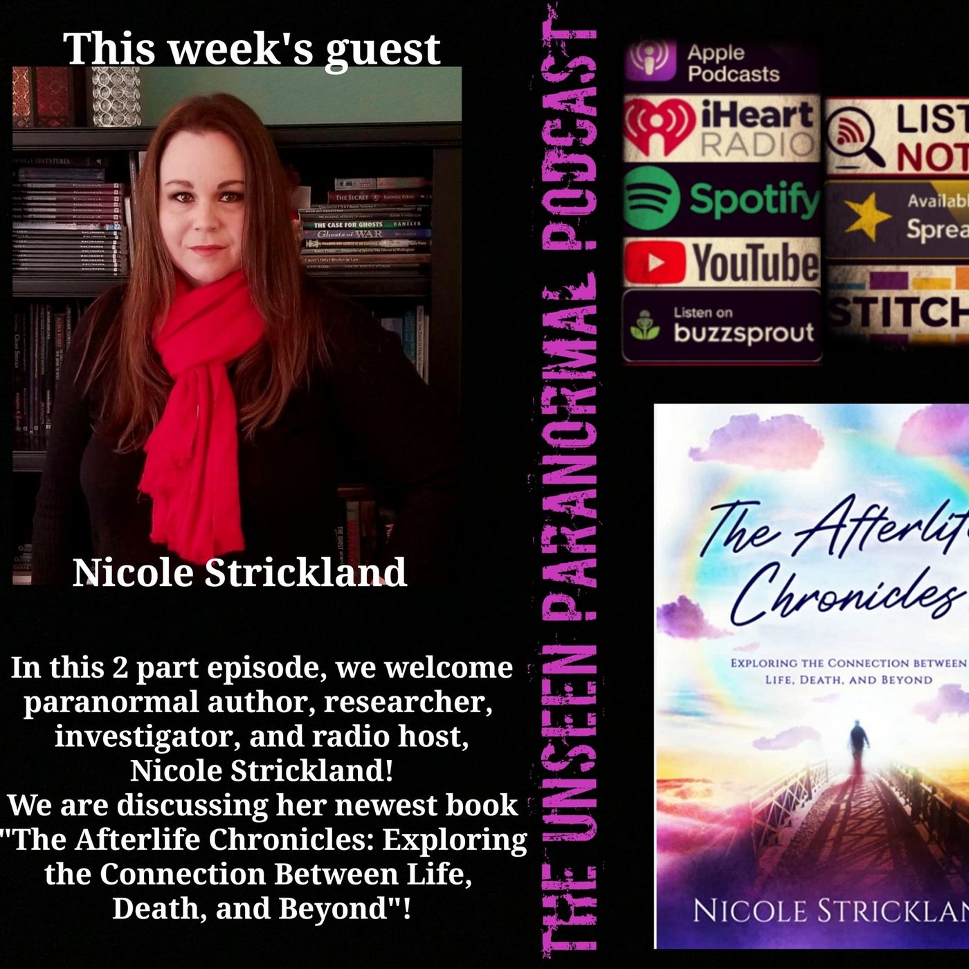 Afterlife Chronicles with Nicole Strickland Part 1 - podcast episode cover