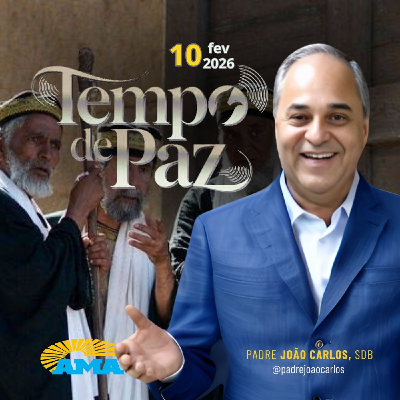 10/02/26 - Programa Padre João Carlos | Tempo de Paz