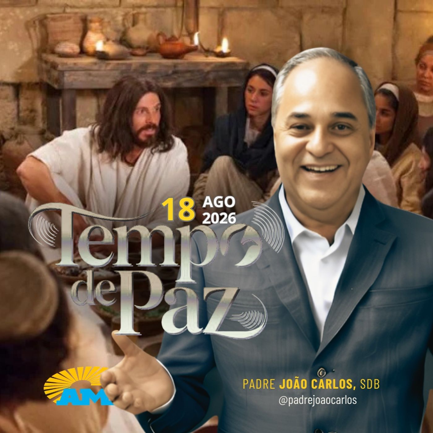 18/08/26 - Programa Padre João Carlos | Tempo de Paz