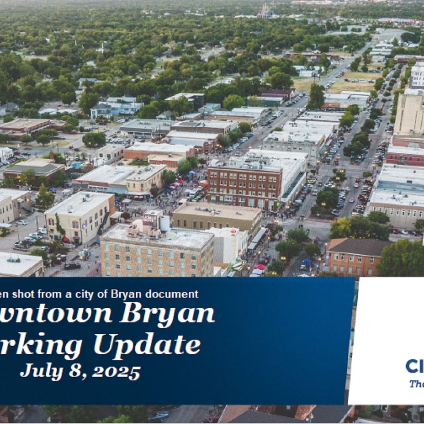 Bryan city council receives an update from its downtown parking committee episode artwork