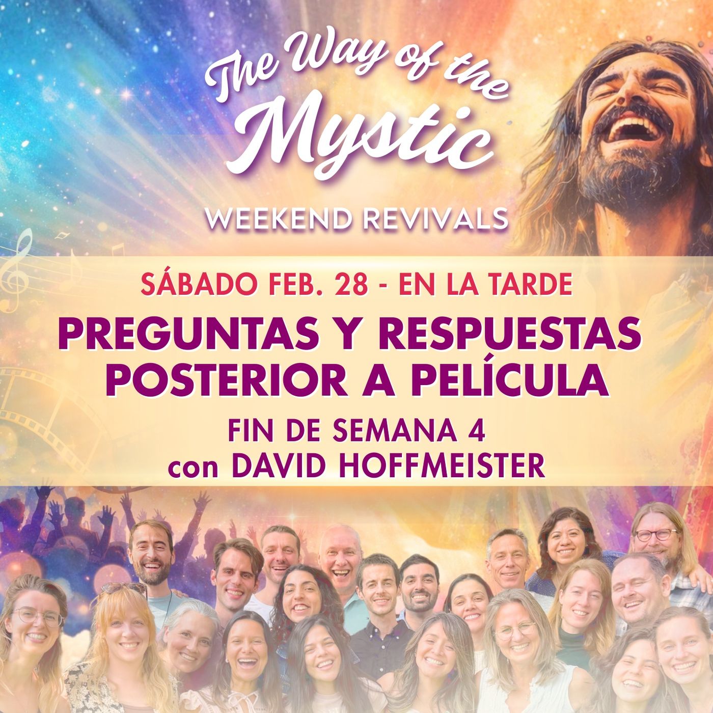 El Camino del Místico Fin de Semana 4 de Avivamiento en línea - Sesión de Preguntas y Respuestas posterior a película con David Hoffmeister El Camino del Místico Fin de Semana 4 de Avivamiento en línea - Sesión de Preguntas y Respuestas posterior a película con David Hoffmeister