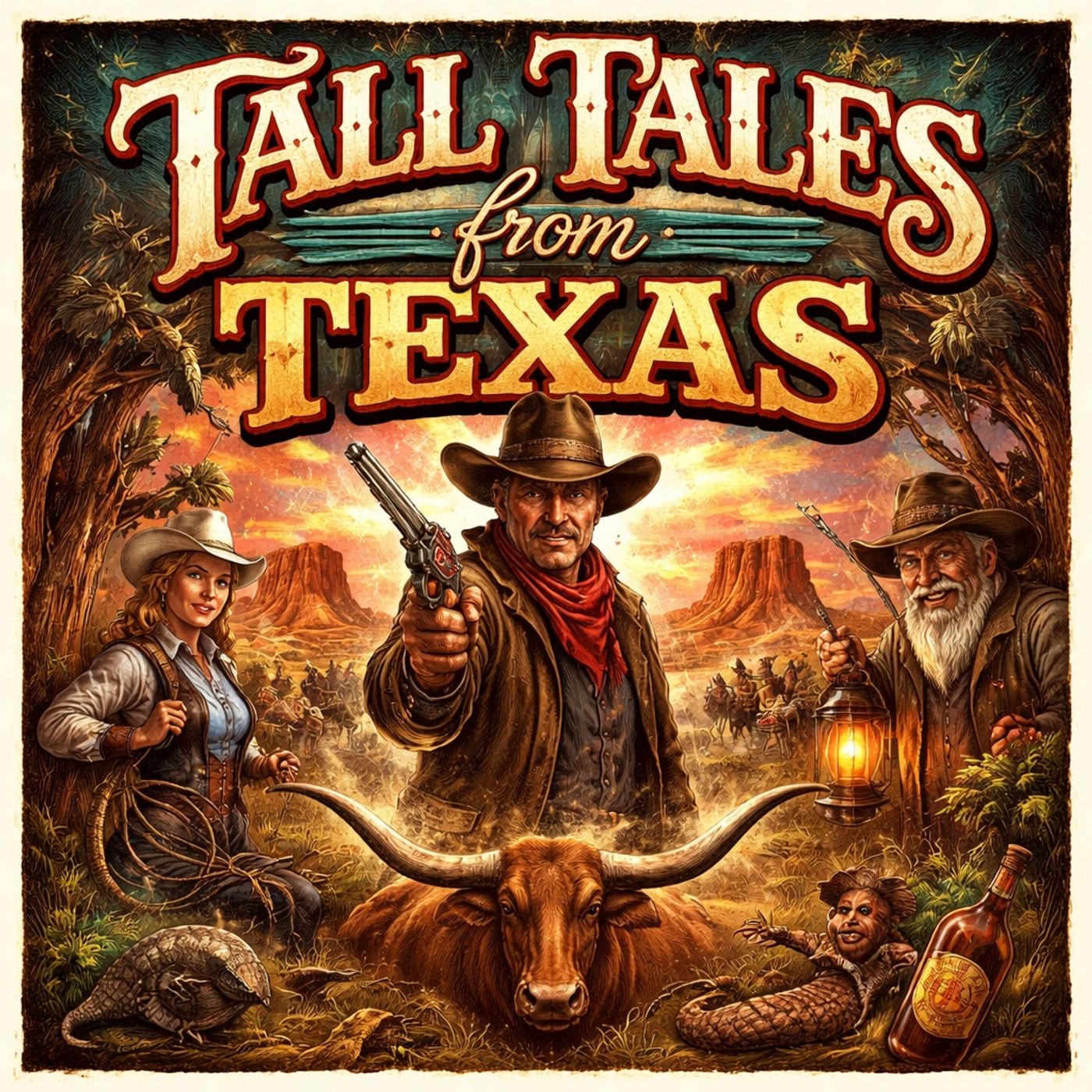 Tall Tales from Texas podcast artwork