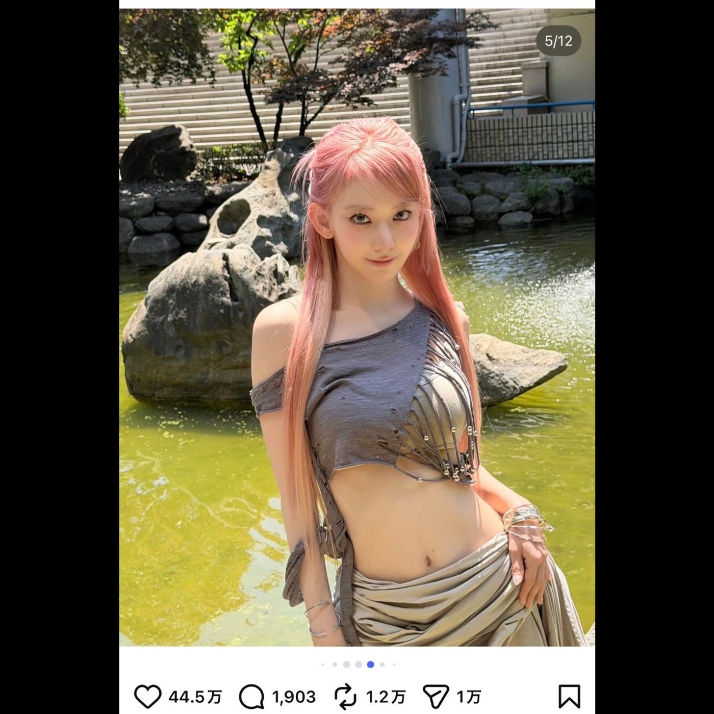 LE SSERAFIM SAKURA、“伝説”のピンク色ヘア披露にファン歓喜　「待ってました」「本当に妖精みたい」 episode artwork