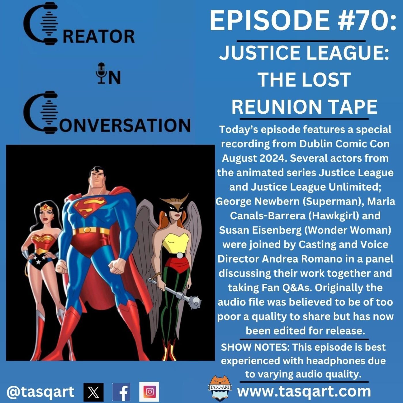Justice League: The Lost Reunion Tape [CIC Ep. 70] episode artwork