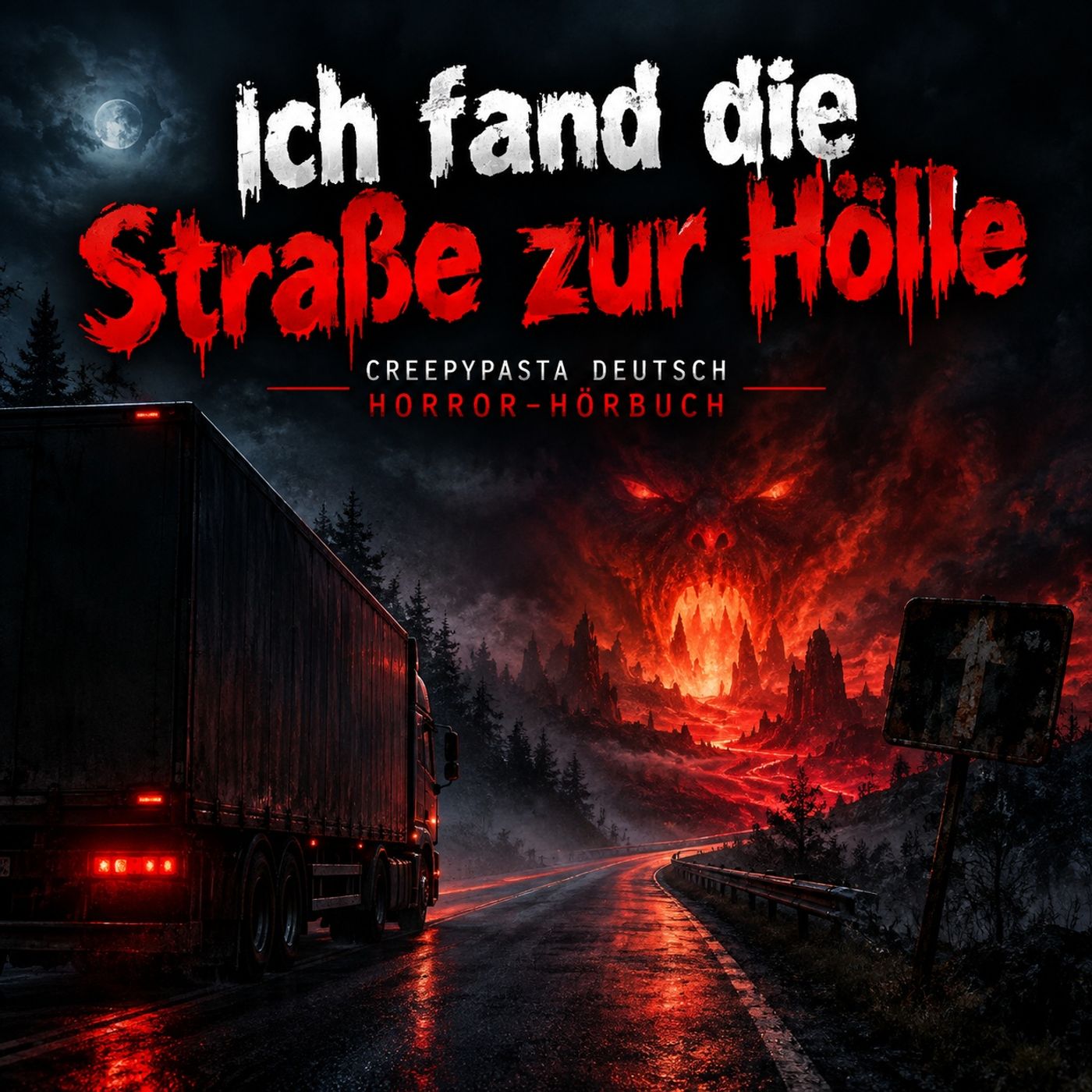 Creepypasta Deutsch | Ich fand die Straße zur Hölle | Horror-Hörbuch