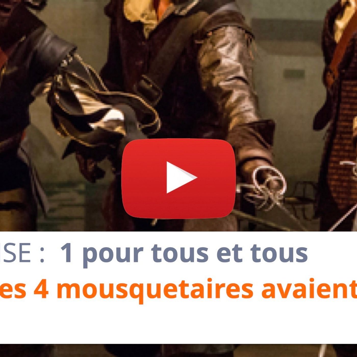 #166 - QHSE :  1 pour tous et tous pour 1 : Les 4 mousquetaires avaient raison ! episode artwork