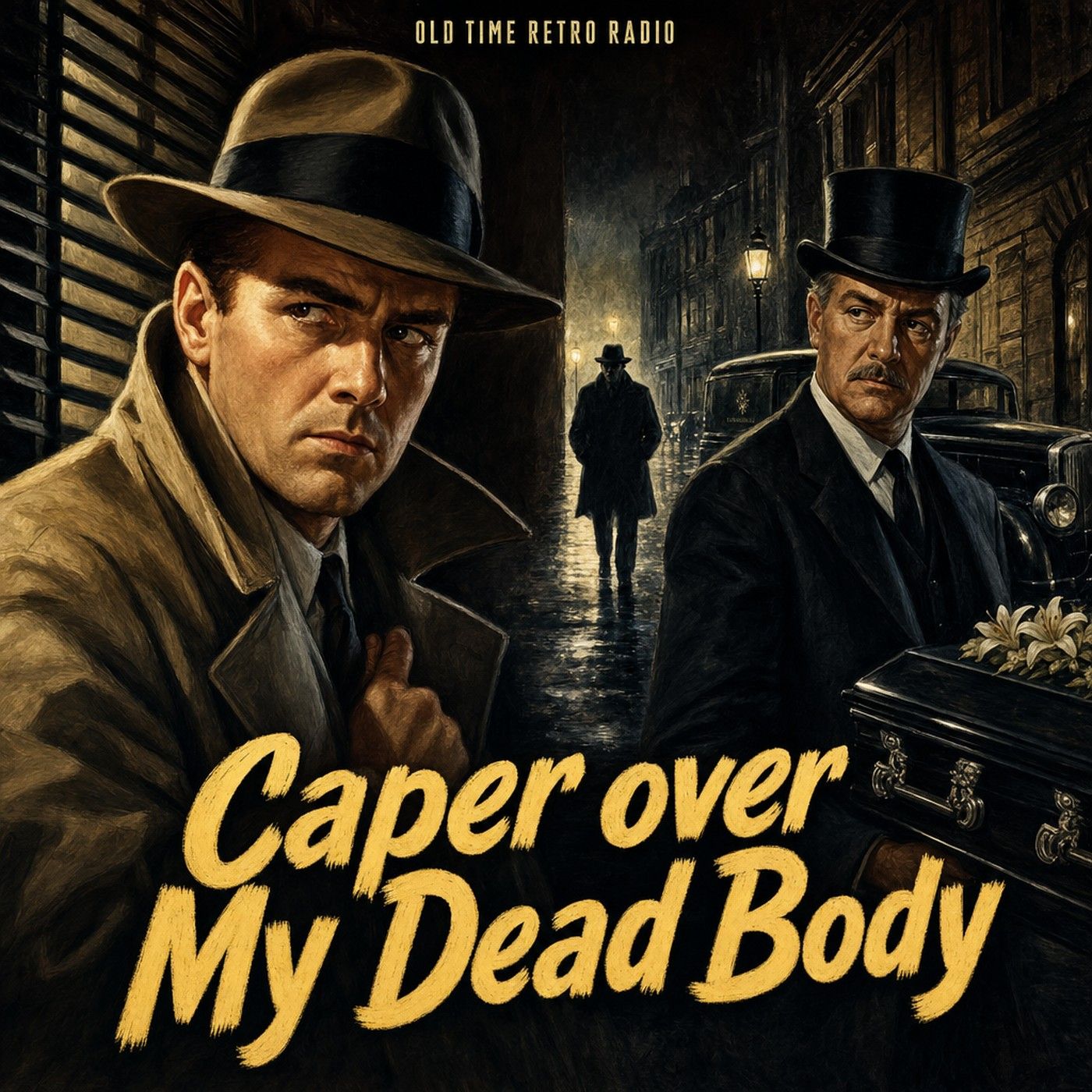 The Adventures of Sam Spade Detective - "Caper over My Dead Body" (Old Time Radio, 1950) episode artwork