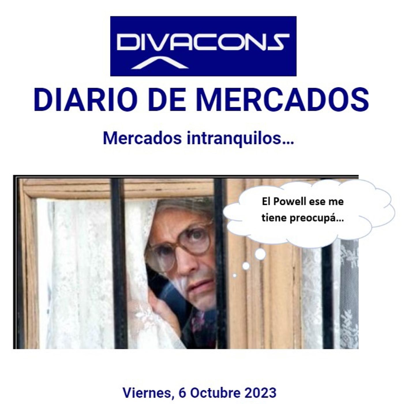 PODCAST en abierto DIARIO DE MERCADOS Viernes 6 Oct episode artwork