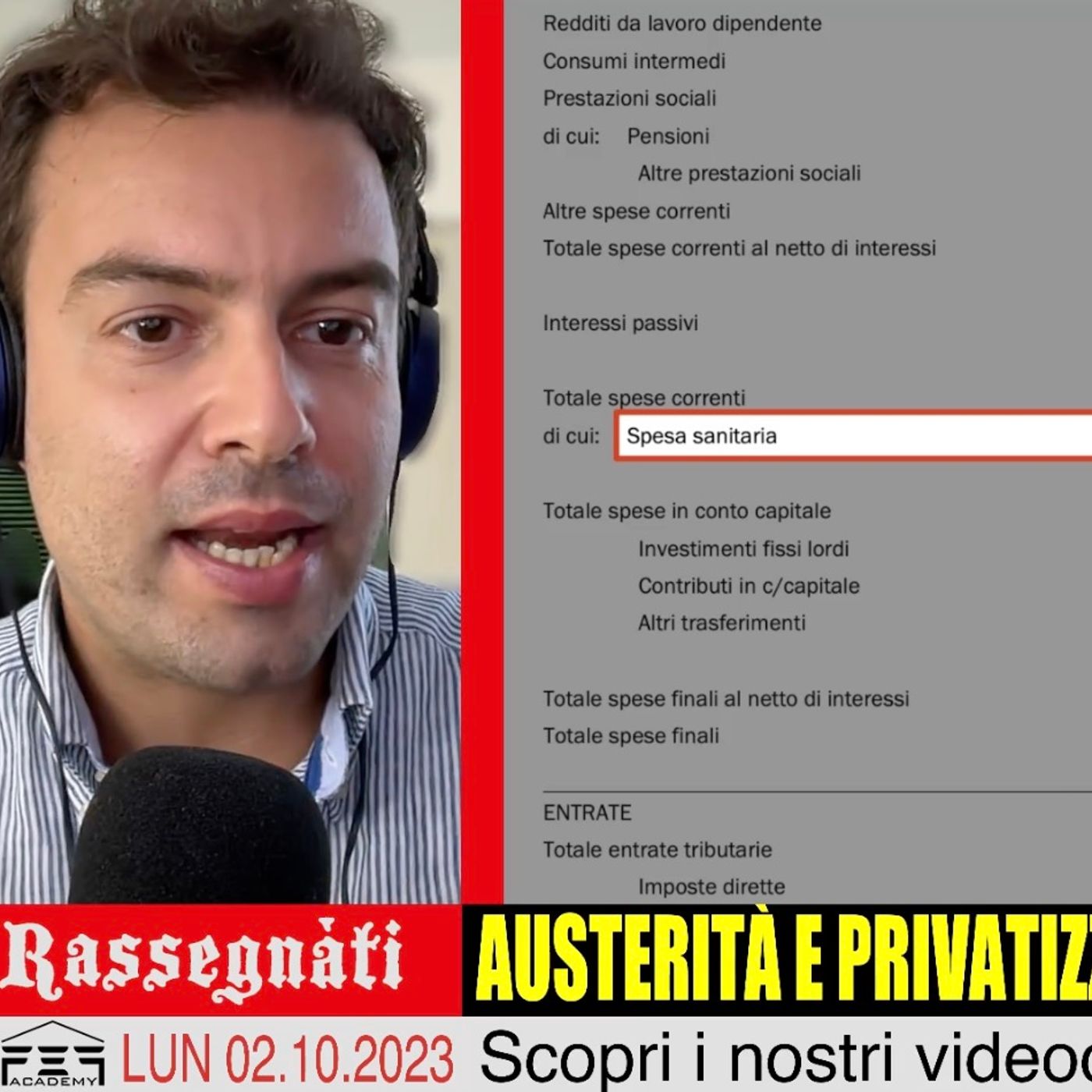 Austerità e privatizzazioni: la "nuova" ricetta - Rassegnàti 02/10/2023 episode artwork